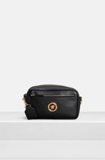 VERSACE Umhängetasche schwarz