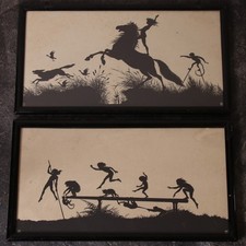 2 gerahmte KW Dieffenbach