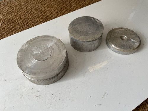Stück aluminium - 3,