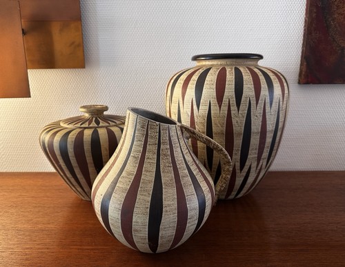 Mid century vasen ensemble von - mid,