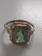 Silber ring 835 mit blauem - silber,