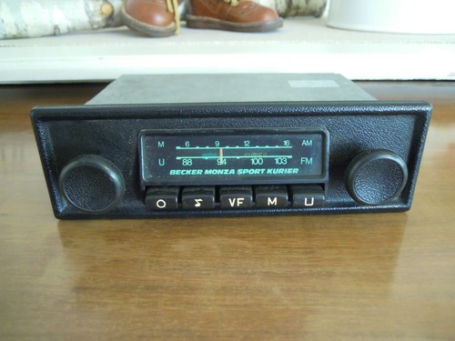Oldtimer autoradio becker - autoradio,