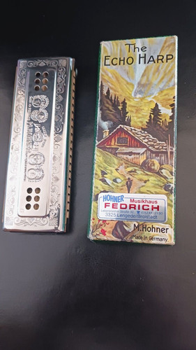 Hohner echo mundharmonika - m.,