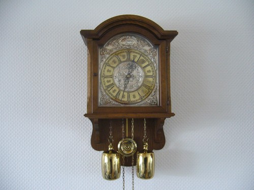 Eiche wanduhr mit - eiche,