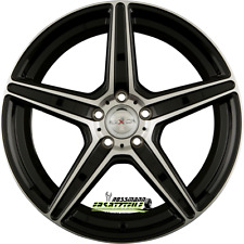 Axxion AX7 schwarz hochglanzpoliert 9x19 ET35 - LK5/112 ML72.6 Felge Alu