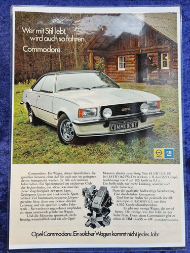 Opel commodore e coupe - b,