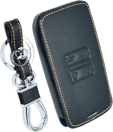 Leder auto smart key protector - auto,