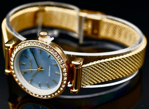Omax damen armband uhr - omax, gold