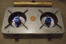 DDR Spirituskocher, BAT 55/2, 1950/60er-Jahre, funktioniert, Mssingtank oben