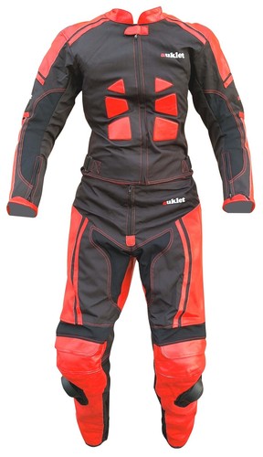 Motorradanzug teilbar leder - motorradanzug,