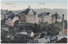 alte Ak Sebnitz, Stadtschule