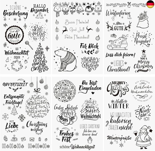 Stempel clear deutsch stamp - stempel,