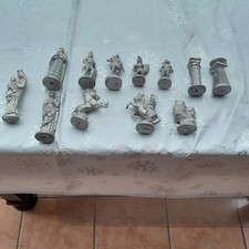 unterschiedlich schachfiguren aus zinn