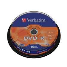 verbatim DVD-R 4,7 GB, 10 St.