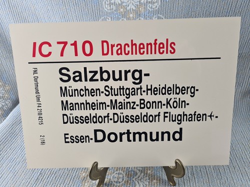 Zuglaufschild 710 - zuglaufschild:,