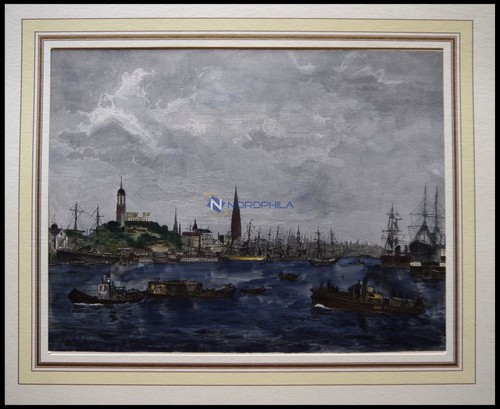 Hamburg blick auf - hamburg:,