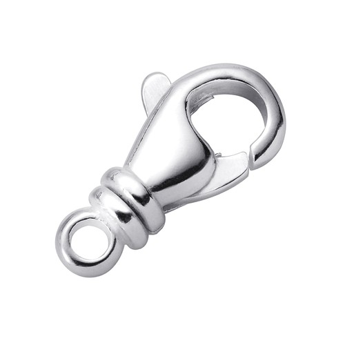 Materia 925 silber karabiner - silber,