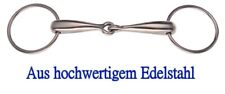 Wassertrense Pferde Gebiss Trense Wassergebiss 15mm 12.5cm  170g licht Edelstahl