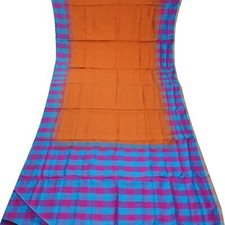 Vintage Rost 100% Reine Seide