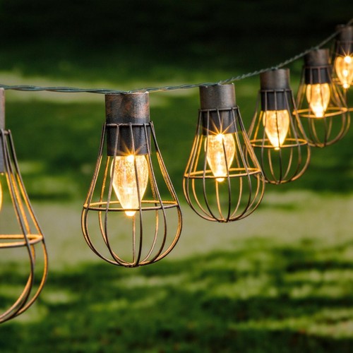 Led solar lichterkette mit - led, 10