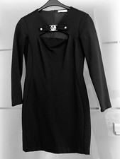 Versace kleid schwarz cut out - cut,