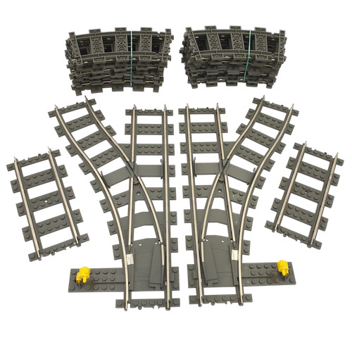 Lego eisenbahn schienen - lego®,