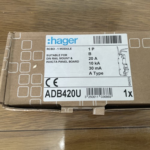 Hager rcbo 10ka b - 10ka, b-20a