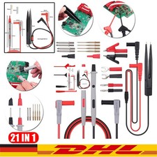 Messleitungen für Multimeter Zubehör Prüfkabel Set Bananenstecker Prüfspitzen