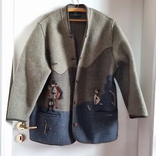 Giesswein Trachtenjacke Jagd Jäger Jacke reine Schurwolle 50/M Austria Trachten 