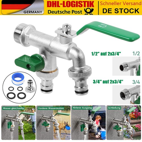 Außenwasserhahn doppel - außenwasserhahn,