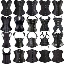 Damen vintage schwarz - schwarz, dessous