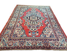 Alter Perserteppich Mahalat handgeknüpft Super Dekorativ Altrosa 300x200 N206126