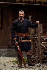 Wikinger Wolltunika Schwarz "Olvisson" Mittelalter Kleidung Wikinger Rollenspiel