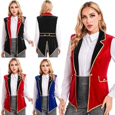DE Damen Zirkus Kostüm Jacke
