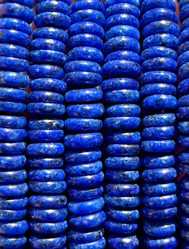 Lapislazuli perlen donut mit - perlen,