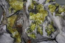 Schwefel in Gips Weenzen 2 Kg.