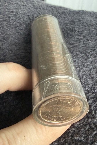 Ungeöffnete bankrolle mit - bankrolle,