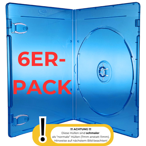 Blu ray leerhüllen 7mm - blu-ray,