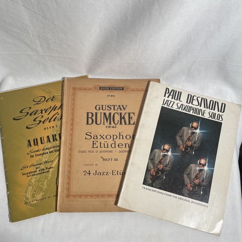 Notenbücher saxophone - saxophone, 3