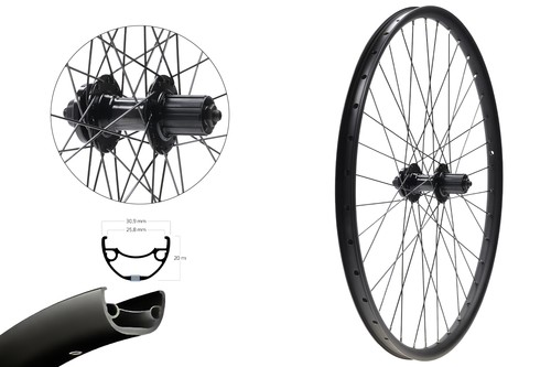 Zoll hinterrad ryde mtb - hinterrad,