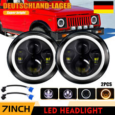 Paar 7" Zoll LED Scheinwerfer