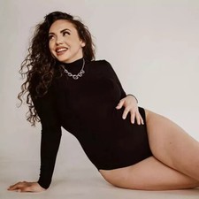 Mutterschaft Bodysuit Langarm Sexy Enge Stretch Schwangerschaft Fotos Einteilig