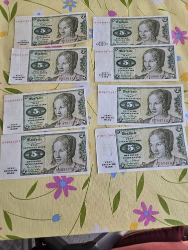 Banknote deutsche mark - -,
