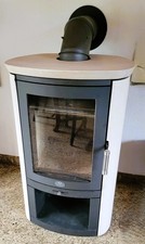 Max Blank Kaminofen Rio S-02 / 6,5 KW / für Scheitholz oder Holzbrikett 