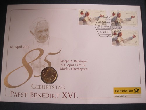 Vatikan numisbrief coin - numisbrief, +