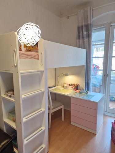 Hochbett mit schreibtisch ikea - hochbett,