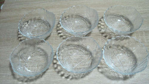 Glas schälchen - 6,