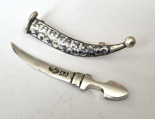 Antike brosche niello - antike,