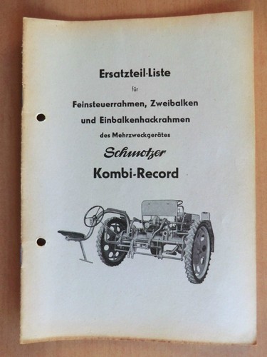 Ersatzteilliste