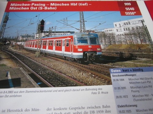 Eisenbahn kursbuch strecken - ,